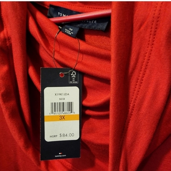 🍂🍁Nwt Tommy hilfiger sweater dress 3x - Picture 2 of 4